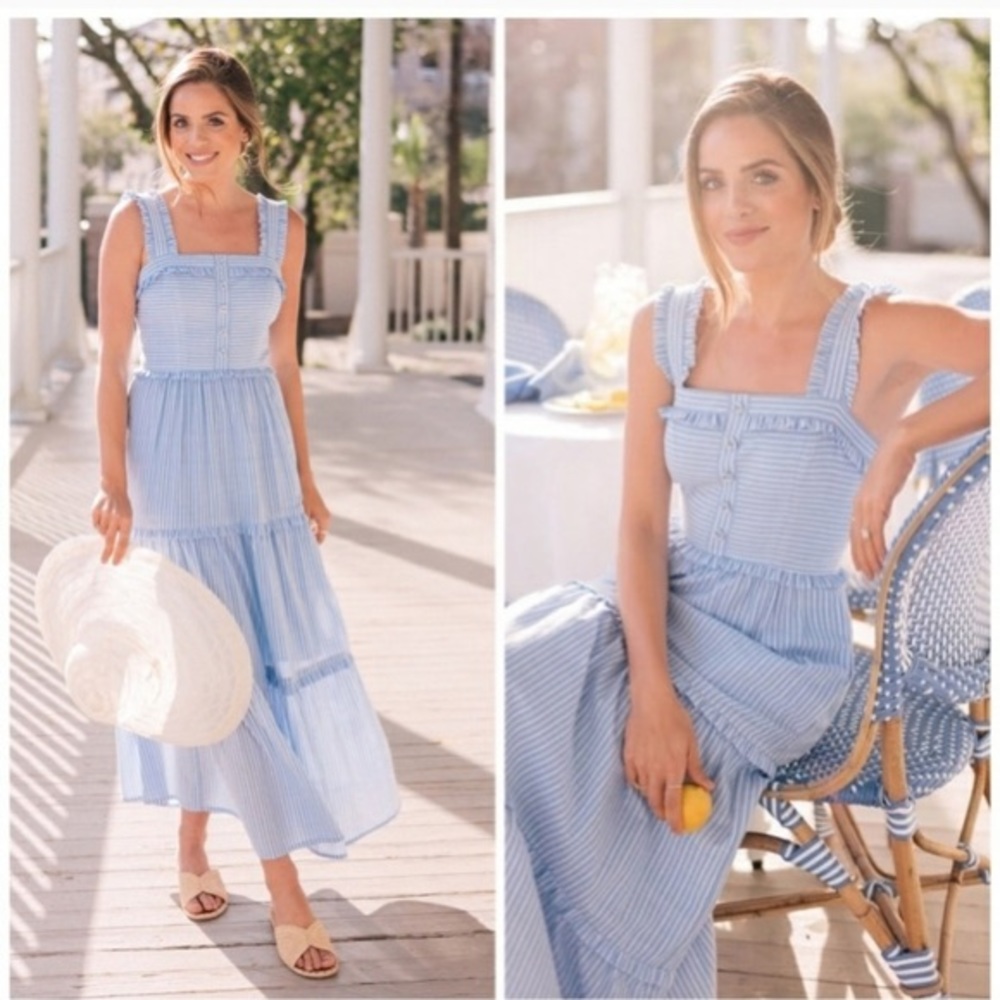 Gal Meets Glam Courtney Dress BLUE